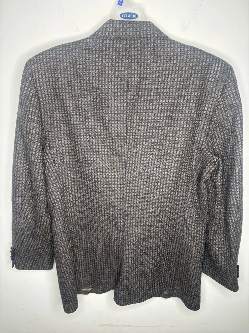 Stanely Blacker Vintage Tweed Men's Brown Patterned Blazer Size 44L